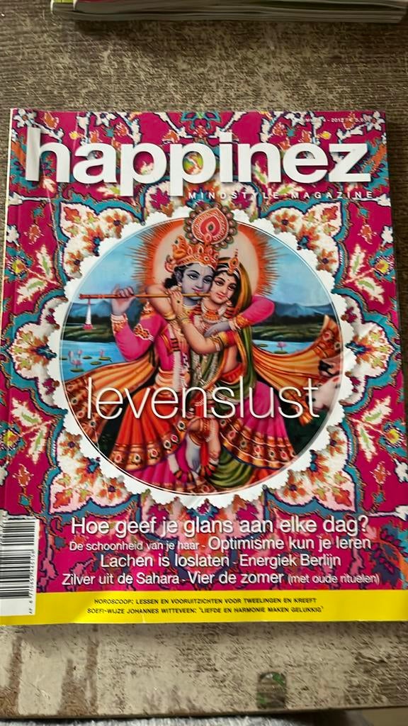Magazine Happinez - Levenslust, Ophalen of Verzenden, Zo goed als nieuw