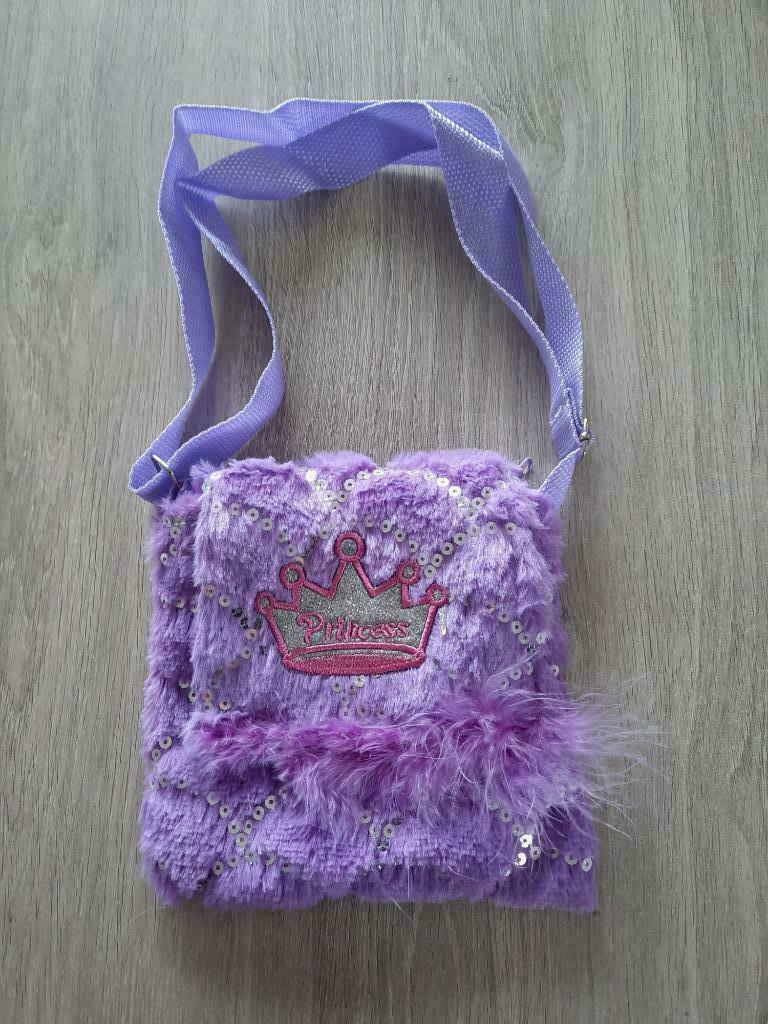 handtas princess, Enlèvement ou Envoi, Moins de 30 cm, Sac à bandoulière, Violet