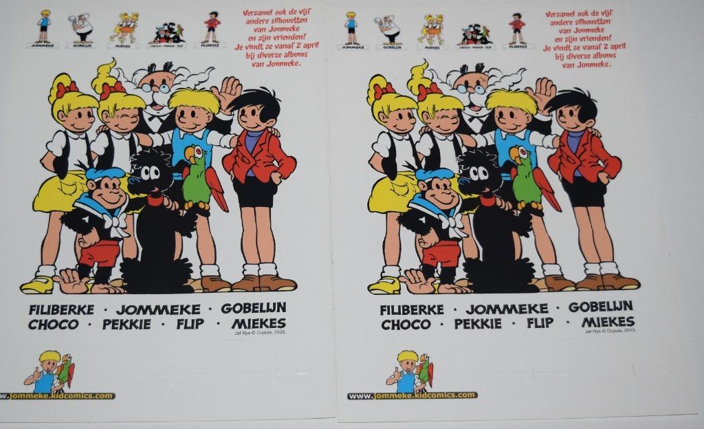 Jommeke , Filiberke , Annemieke , Rozemieke , Flip , Pekkie, Verzenden, Zo goed als nieuw, Jef nys