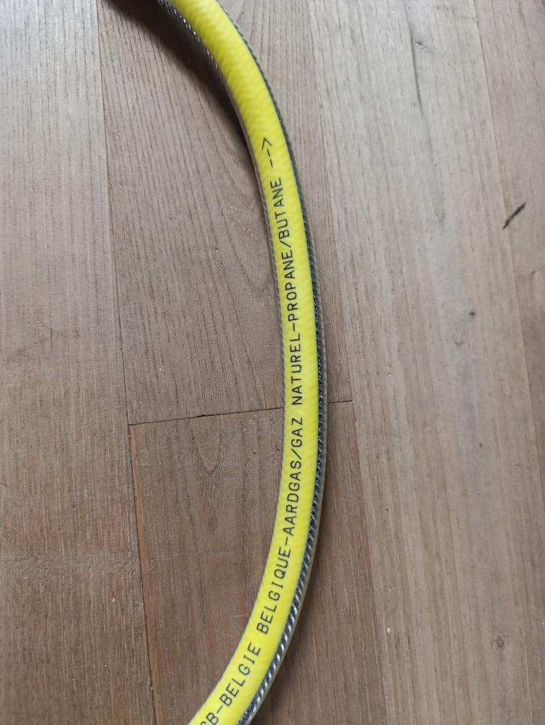 gasflexibel, Doe-het-zelf en Bouw, Inox, Overige typen, Ophalen of Verzenden, Zo goed als nieuw