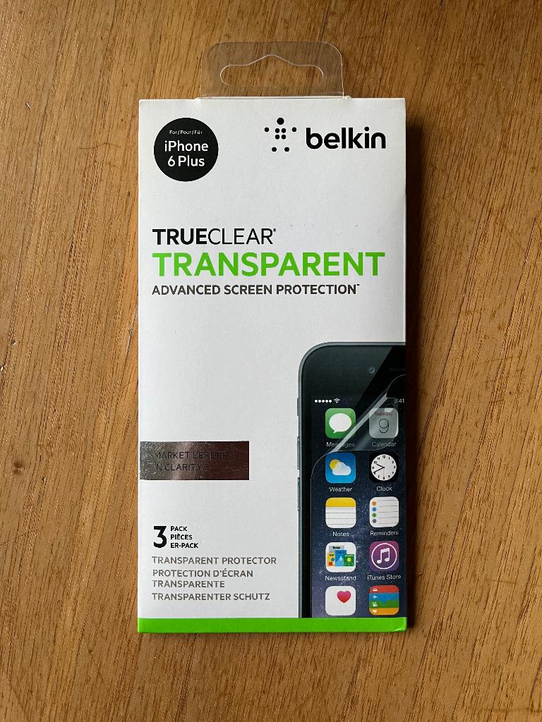 Schermbescherming Belkin iPhone 6 Plus, Télécoms, Téléphonie mobile | Housses, Coques & Façades | Apple iPhone, Enlèvement ou Envoi