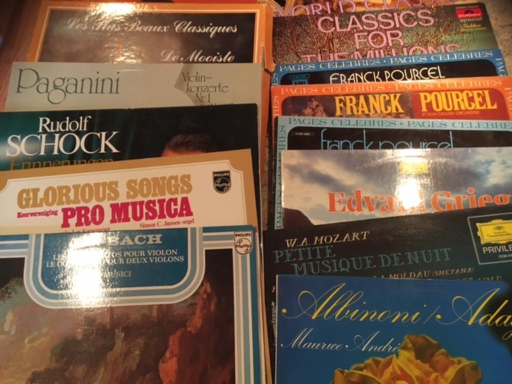 muziek lp's - klassieke muziek, Ophalen, Gebruikt