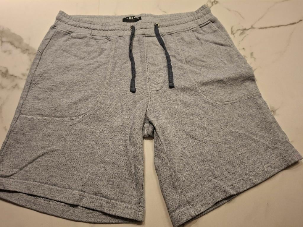 Jogging short heren licht blauw maat L, Ophalen of Verzenden, Gedragen, Overige maten, Blauw