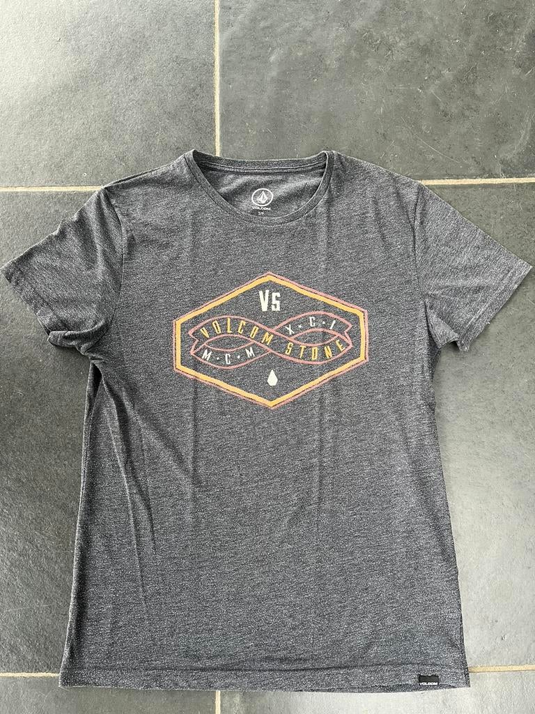 T-shirt Volcom, Ophalen of Verzenden, Gedragen, Maat 46 (S) of kleiner, Grijs