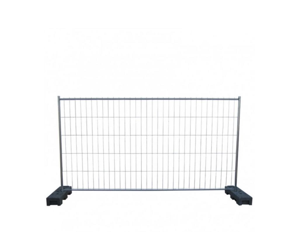 Barrière heras + pied, Tuin en Terras, Tuinhekken en Hekwerk, Ophalen, Zo goed als nieuw
