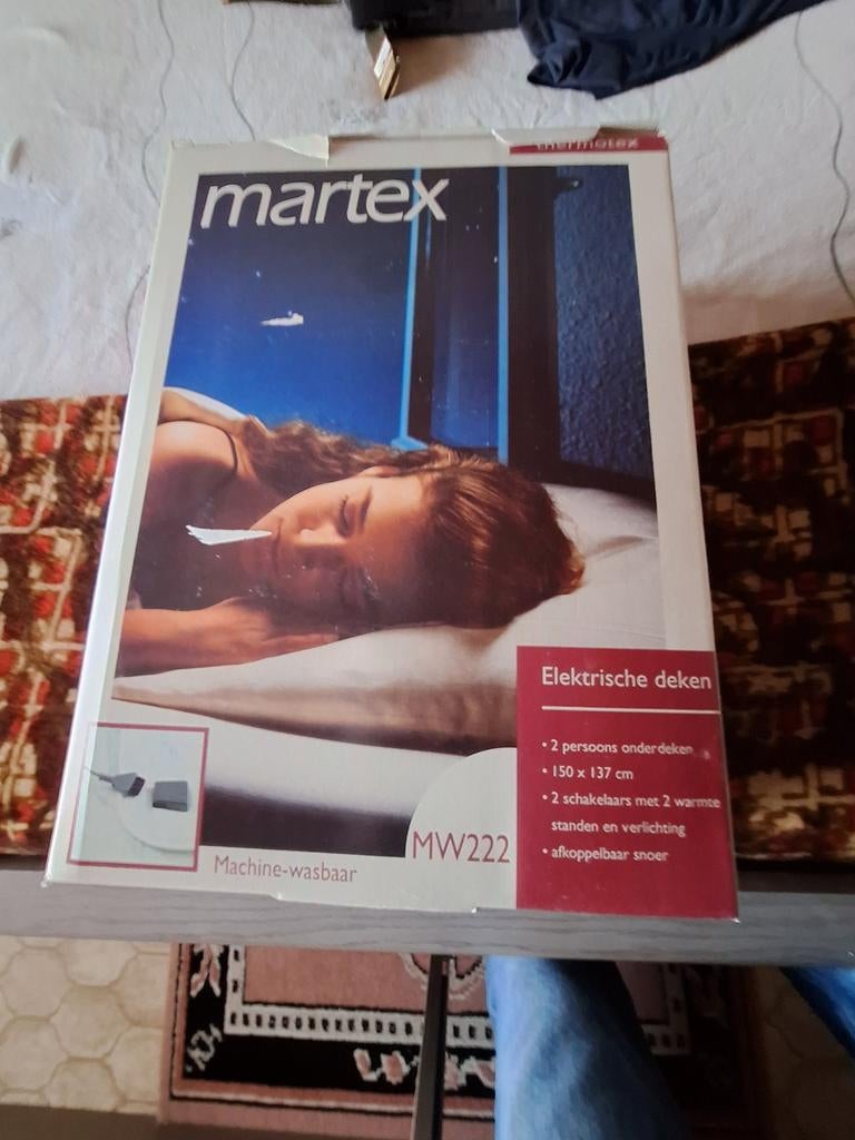 Te koop:Nieuwe Martex 2 persoons  verwarmingsdeken, Enlèvement, Neuf, Autres types
