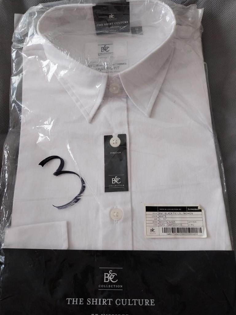 Blouse blanche neuve T small, Ophalen of Verzenden, Zo goed als nieuw