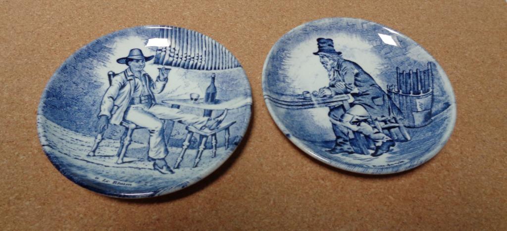 Delfts Blauw bordjes (verschillende exemplaren), Antiek en Kunst, Ophalen