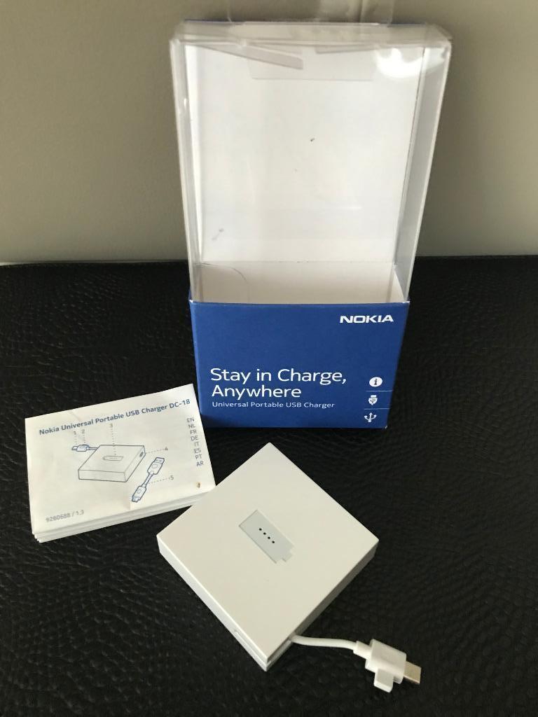 power bank Nokia DC-18, Ophalen of Verzenden, Nieuw, Nokia