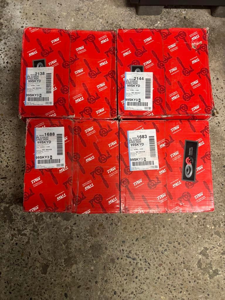 Kit de disque de freins avant et arrière Audi Q7 chassis 4L, Enlèvement, Neuf, Audi