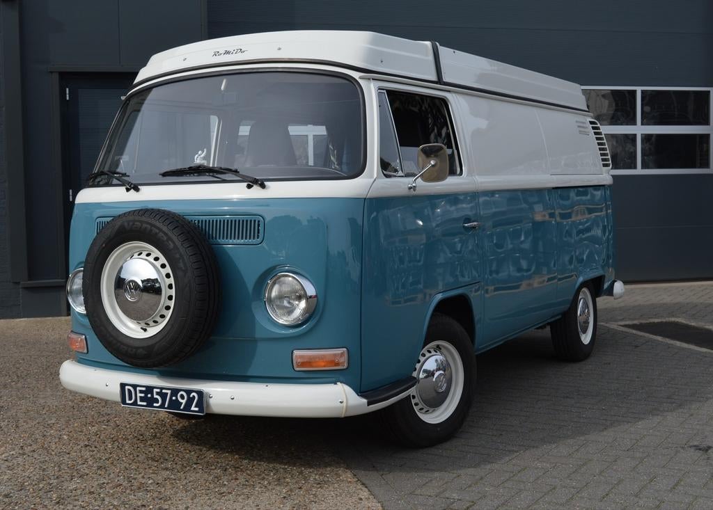 Camping-car Volkswagen T2A-B restauré, 1776 cm³, Achat, Particulier, Tissu