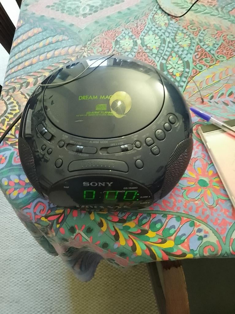 Wekkerradio dreammachine Sony, Elektronische apparatuur, Wekkers, Ophalen, Gebruikt