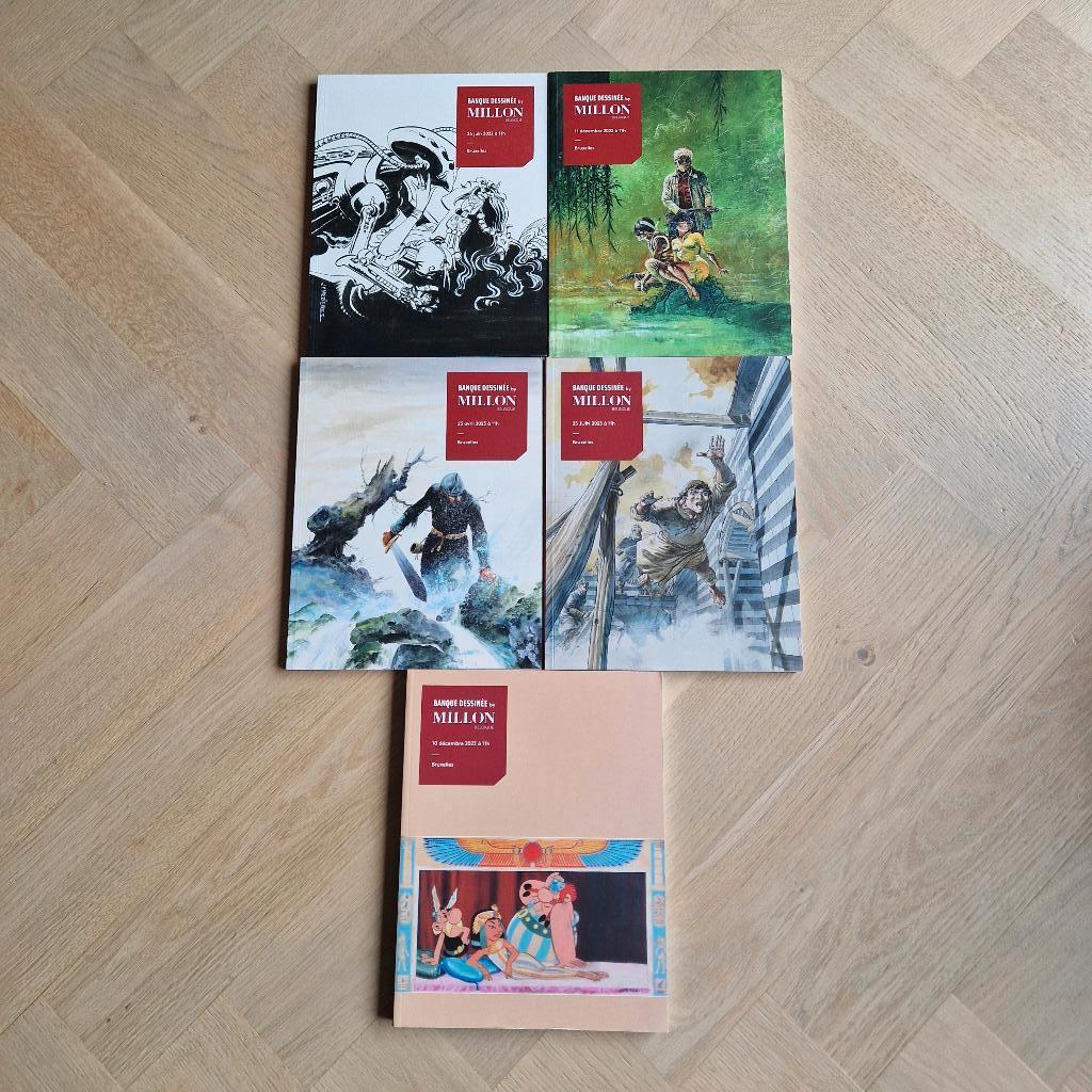 Catalogues de maisons de vente aux enchères BD, Enlèvement ou Envoi, Tintin, Comme neuf, Livre ou Jeu