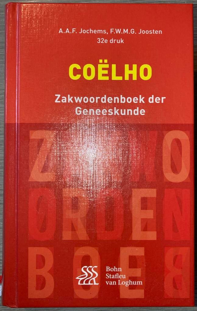A.A.F. Jochens - Coëlho zakwoordenboek der geneeskunde, Boeken, Ophalen of Verzenden, A.A.F. Jochens; F.W.M.G. Joosten