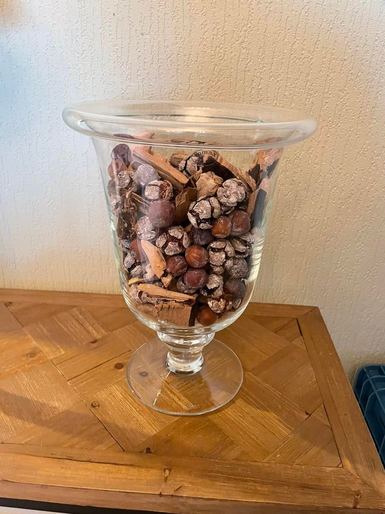 Glazen open vaas Pomax, Ophalen, Zo goed als nieuw