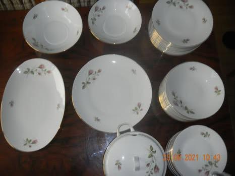 41-DELIG HUTSCHENREUTER ARZBERG BAVARIA-EETSERVIES, Antiek en Kunst, Antiek | Servies compleet, Ophalen