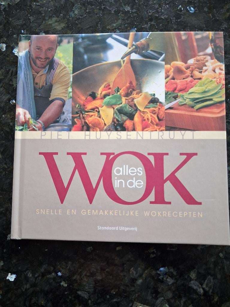 Wok Kookboek Piet Huysentruyt, Piet Huysentruyt, Ophalen of Verzenden, Zo goed als nieuw, Gezond koken