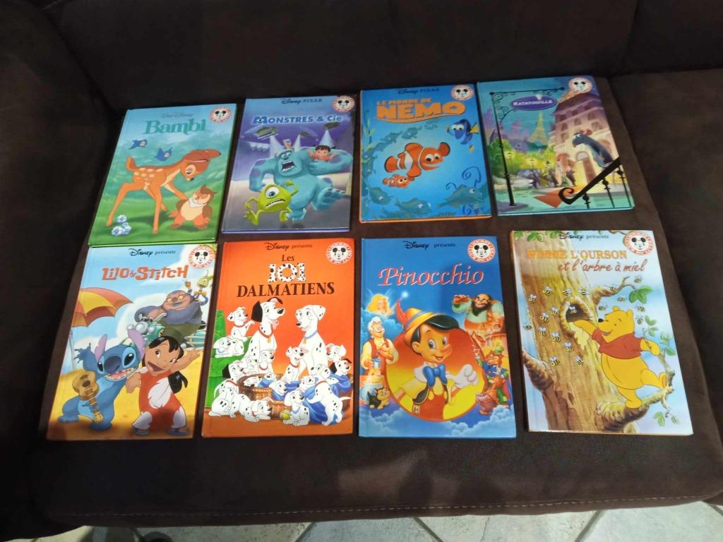 Lot de 8 livres cartonnés Walt Disney, Boeken, 5 of 6 jaar, Jongen of Meisje, Ophalen of Verzenden, Zo goed als nieuw