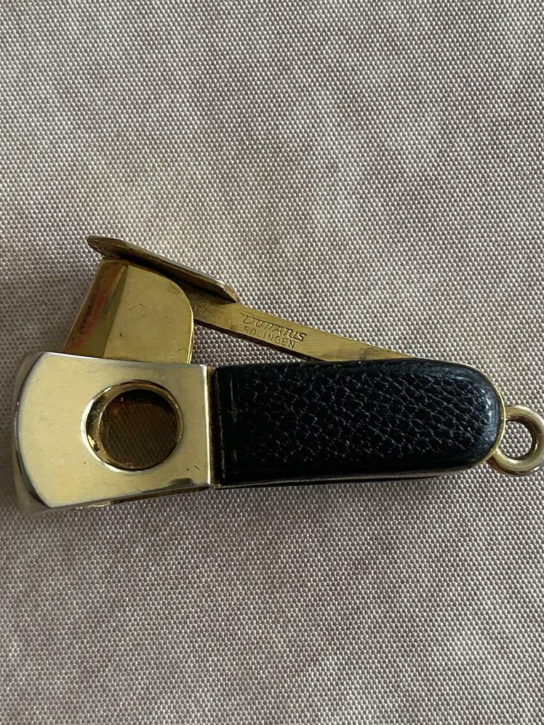 Sigaren cutter donatus solingen knipper, Verzamelen, Ophalen