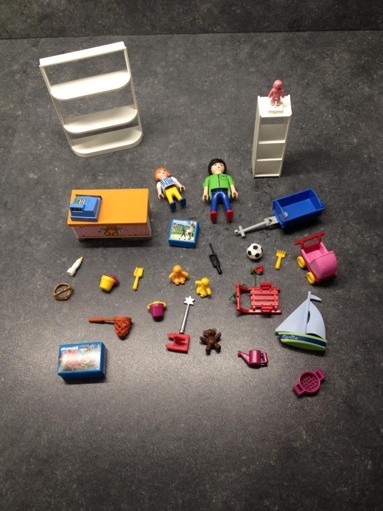 Playmobil winkelcentrum speelgoedwinkel 5488, Ophalen of Verzenden, Zo goed als nieuw, Complete set