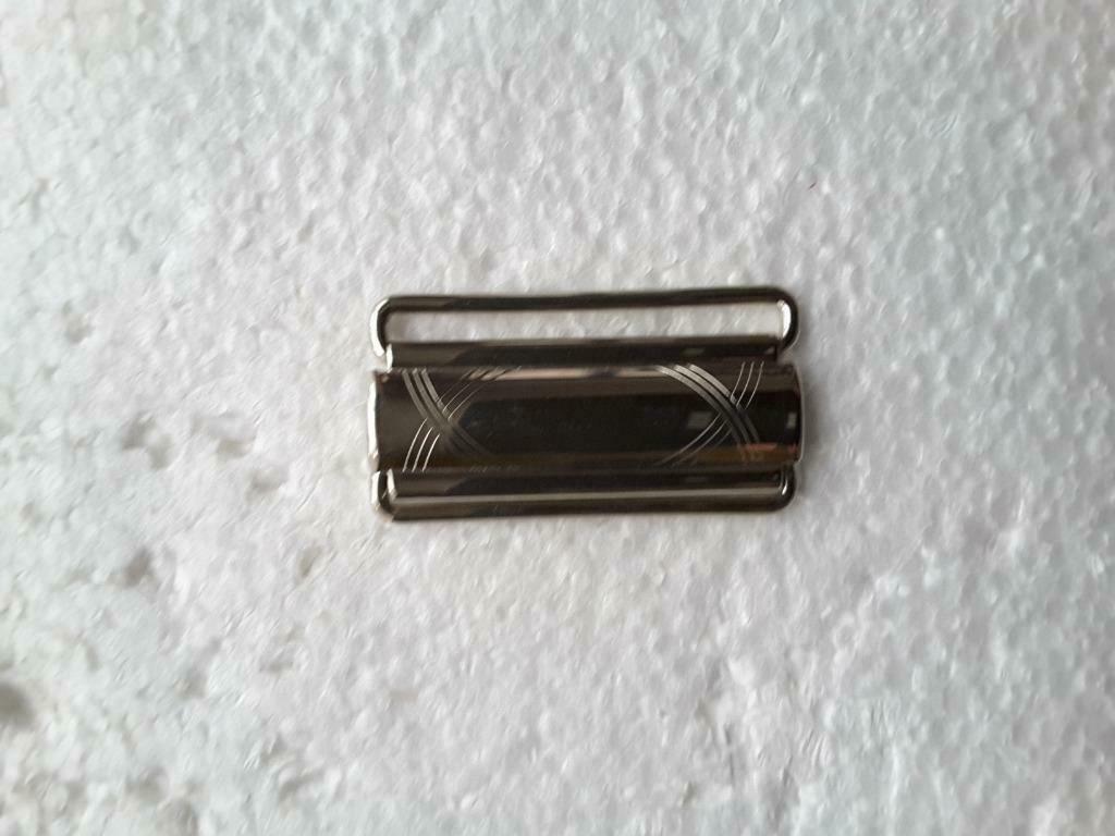 riemgesp 45 mm zilver of licht goud patroon 50x30, Ophalen of Verzenden, Nieuw