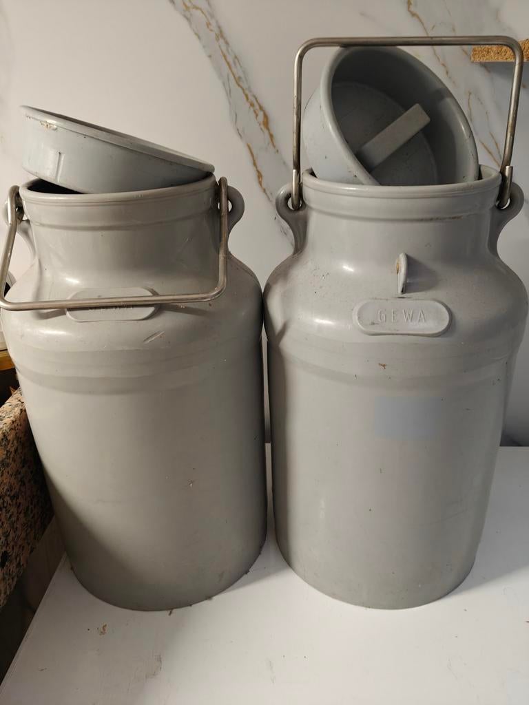 GEWA Melkkannen 20L – set v 2  | Harde plastic |, Ophalen of Verzenden
