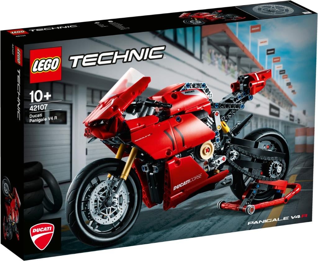 Lego Technic 42107 Ducati Panigale V4 R (2020), Ophalen of Verzenden, Nieuw, Complete set, Lego