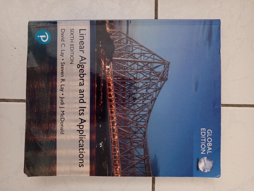 Linear Algebra and Its Applications 6th edition, Boeken, Ophalen of Verzenden, Gelezen, Hoger Onderwijs