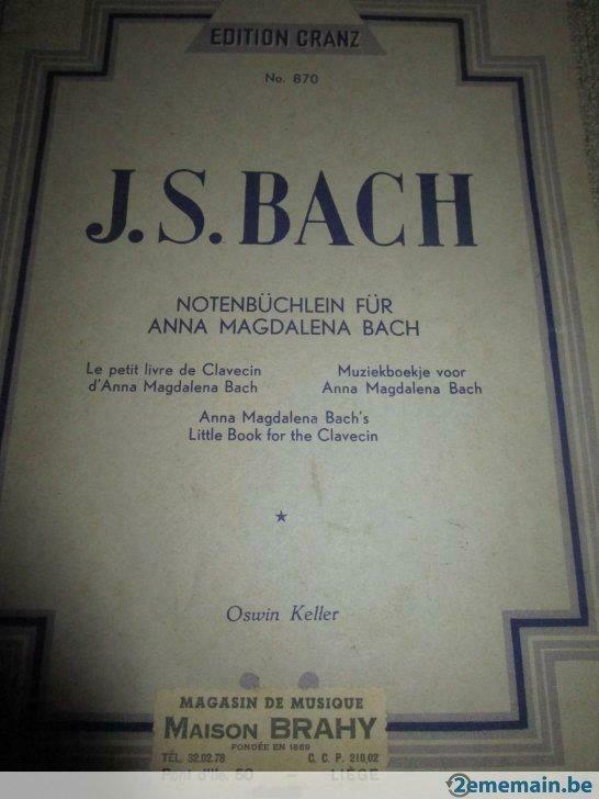 J.S Bach, Muziek en Instrumenten, Ophalen