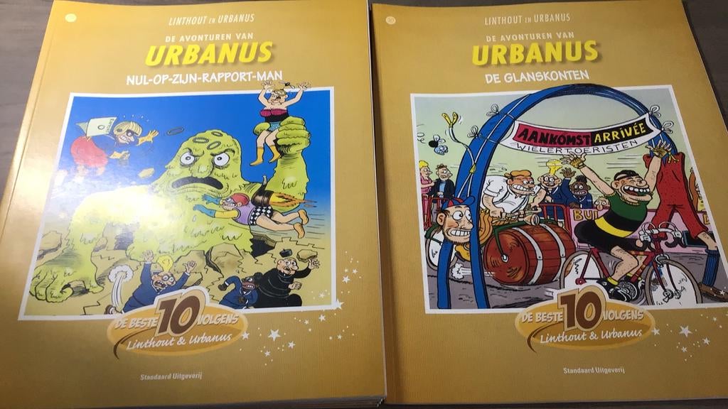 Urbanus - 1 de vettige vampiers(c2), Meerdere stripboeken, Ophalen of Verzenden, Zo goed als nieuw, Urbanus; W. Linthout