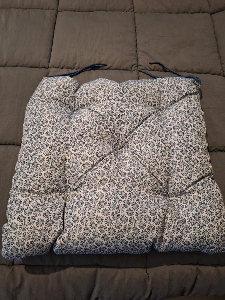 Coussin de jardin bleu Ikea 44x44 cm neuf, Enlèvement ou Envoi, Neuf