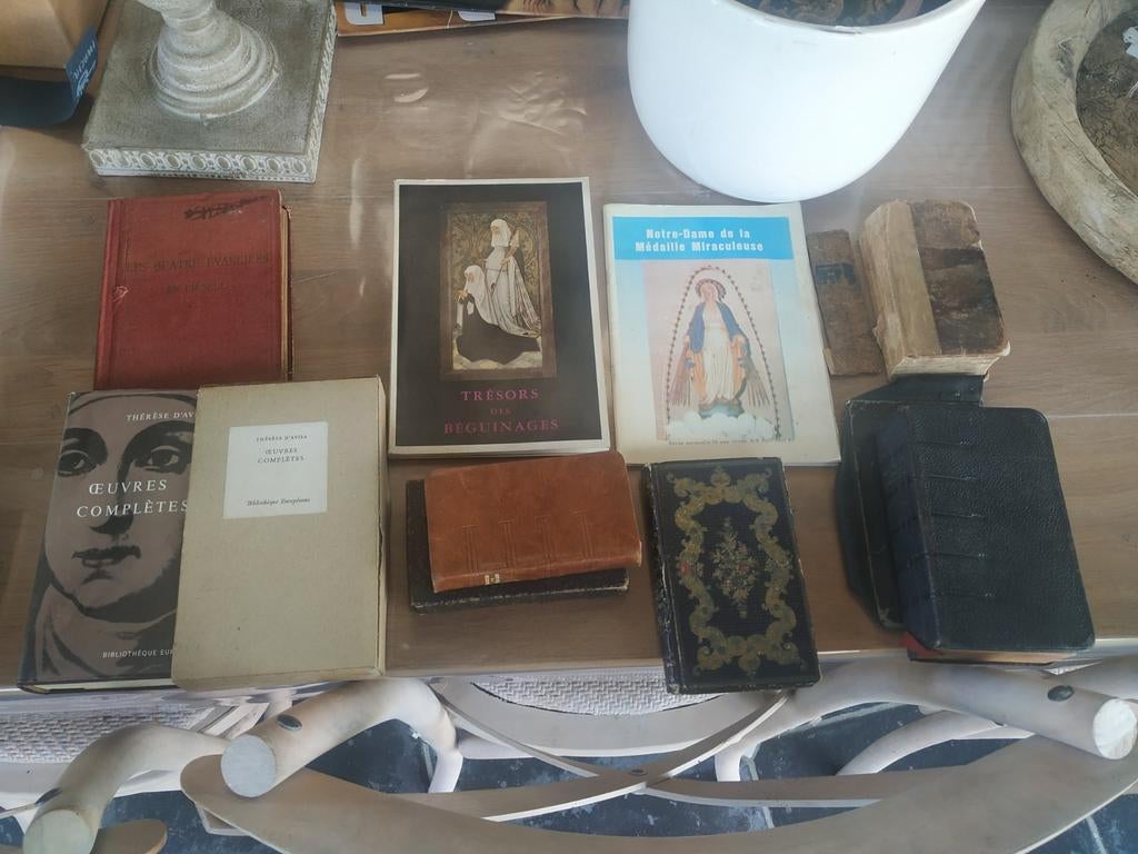 Beau lot de livres religieux Jésus Christ notre dame....., Enlèvement ou Envoi, Utilisé, Christianisme | Catholique