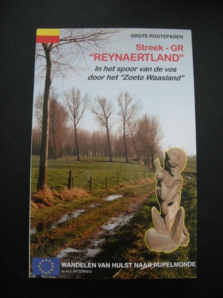 Streek-GR Reynaertland - wandelgids Waasland, Overige merken, Fiets- of Wandelgids, Ophalen of Verzenden, Zo goed als nieuw