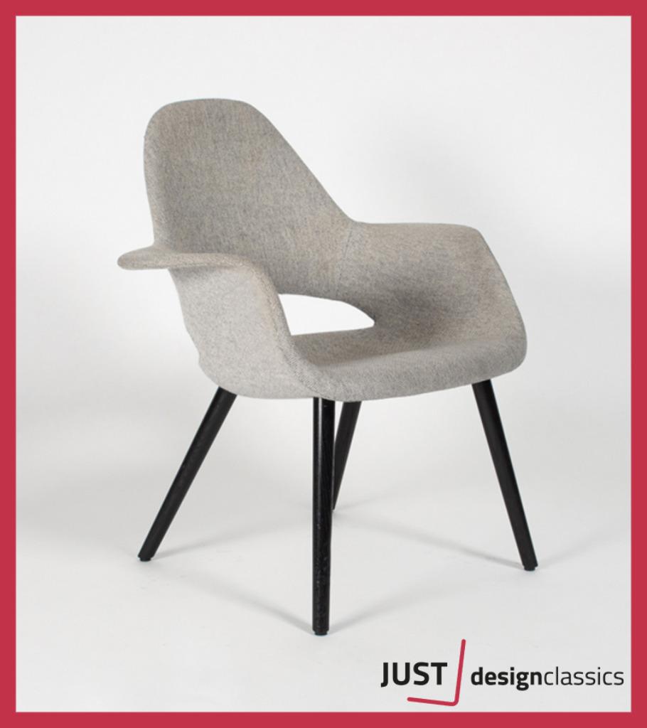 Vitra Organic Chair Grijs Stof (voorraad:2), Enlèvement, Utilisé, Gris, Tissus