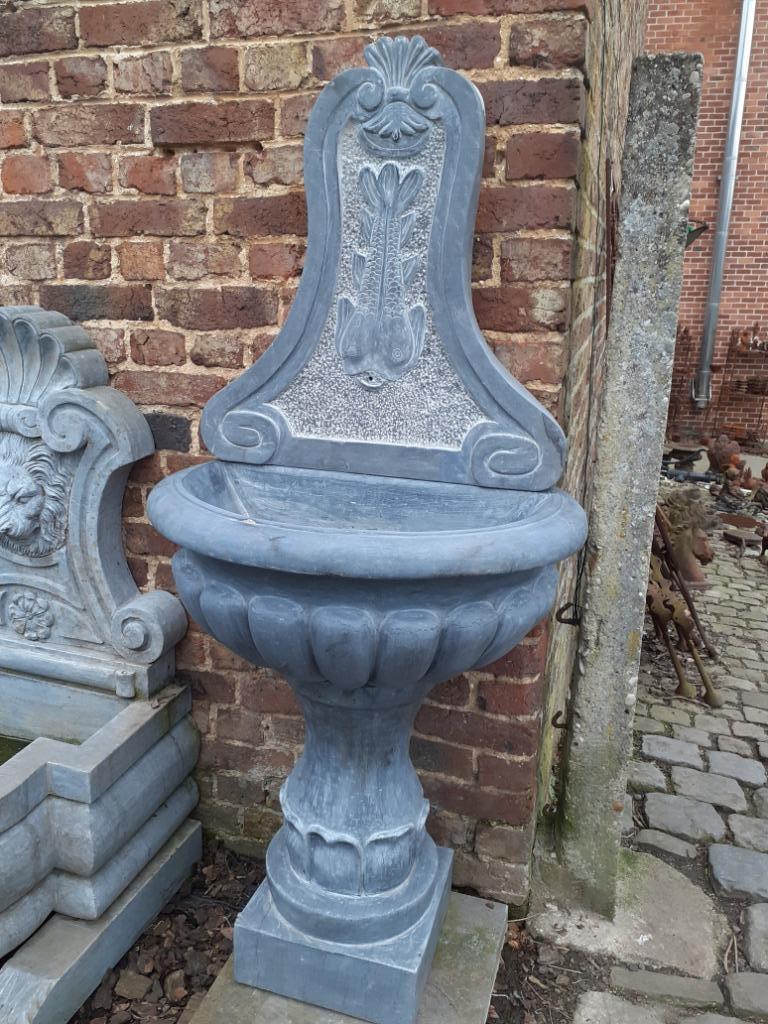 Superbe fontaine en pierre bleue, Jardin & Terrasse, Enlèvement, Utilisé, Pierre, Fontaine