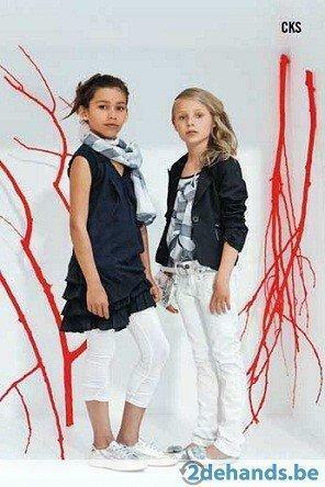 Prachtige blousje CKS nieuwstaat mt 128/8A!!!!, Ophalen of Verzenden, Gebruikt, Meisje, Shirt of Longsleeve