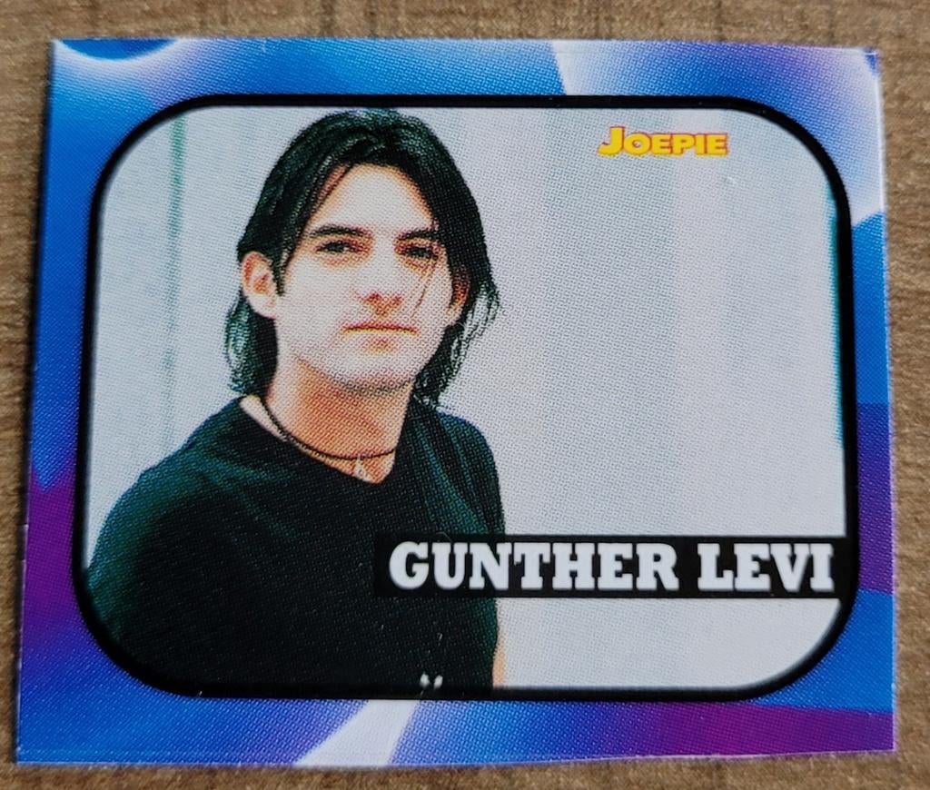 Mini-sticker: Gunther Levi (Joepie), Enlèvement ou Envoi, Comme neuf, Autres types