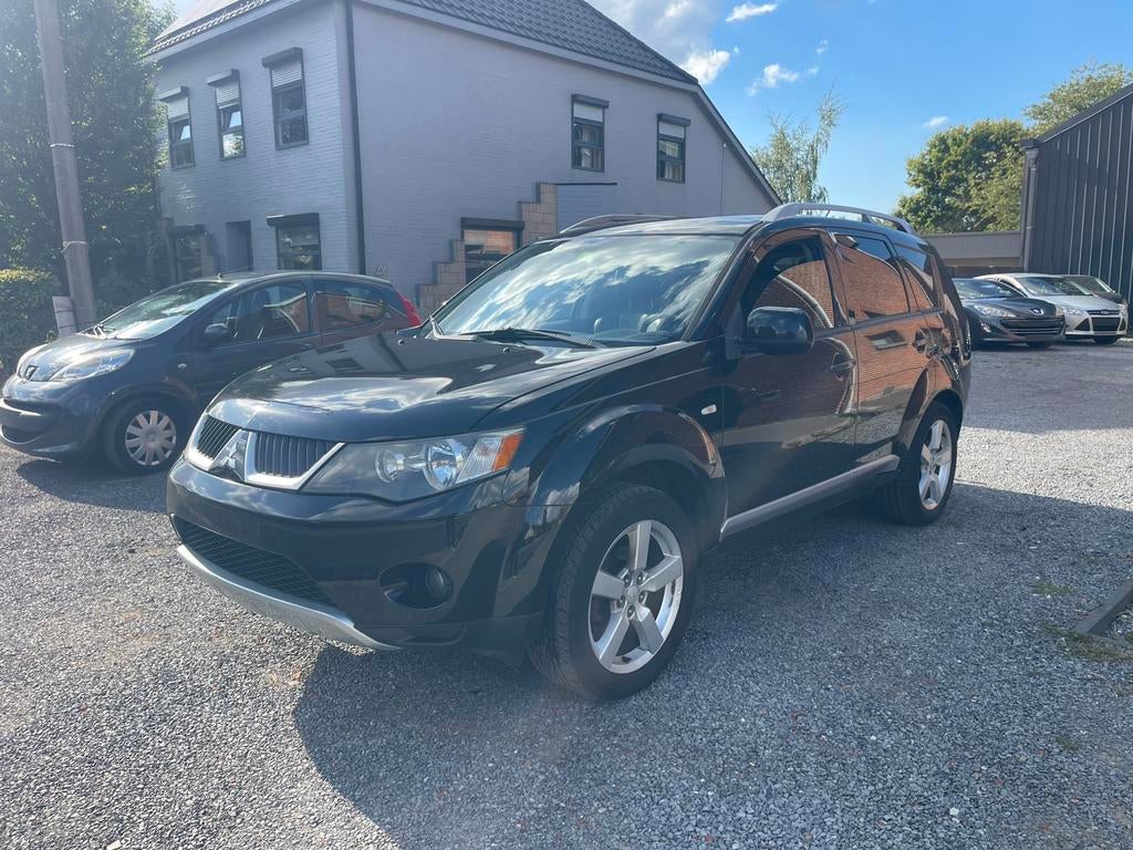 Mitsubishi Outlander 2.0 DI-D 4X4, 7 PLaats,Airco,Leder,..., Auto's, Outlander, 4 cilinders, Parkeersensor, Leder