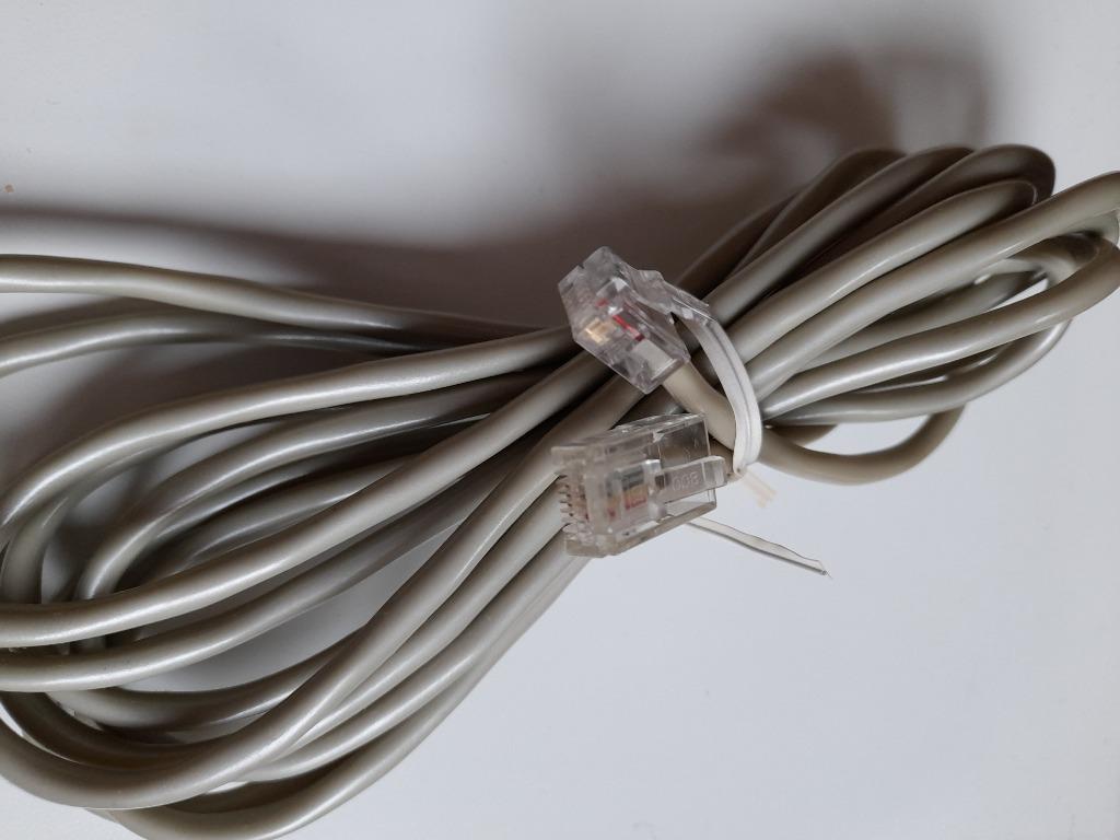 Câble téléphonique vers Ethernet 3m, Enlèvement ou Envoi