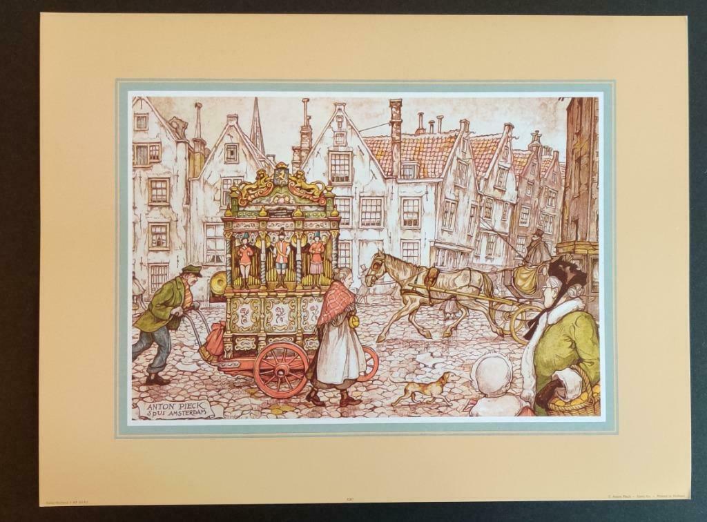 Anton Pieck Spui Amsterdam 23 cm x 30.5 cm, Verzenden, Nieuw