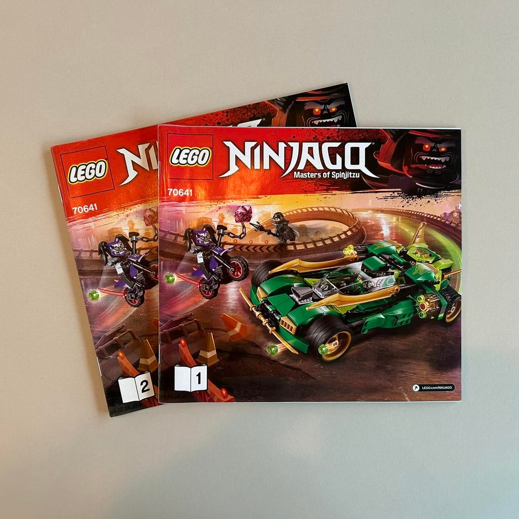 Lego Ninjago Ninja Nachtracer (70641), Kinderen en Baby's, Speelgoed | Duplo en Lego, Zo goed als nieuw, Lego, Ophalen of Verzenden