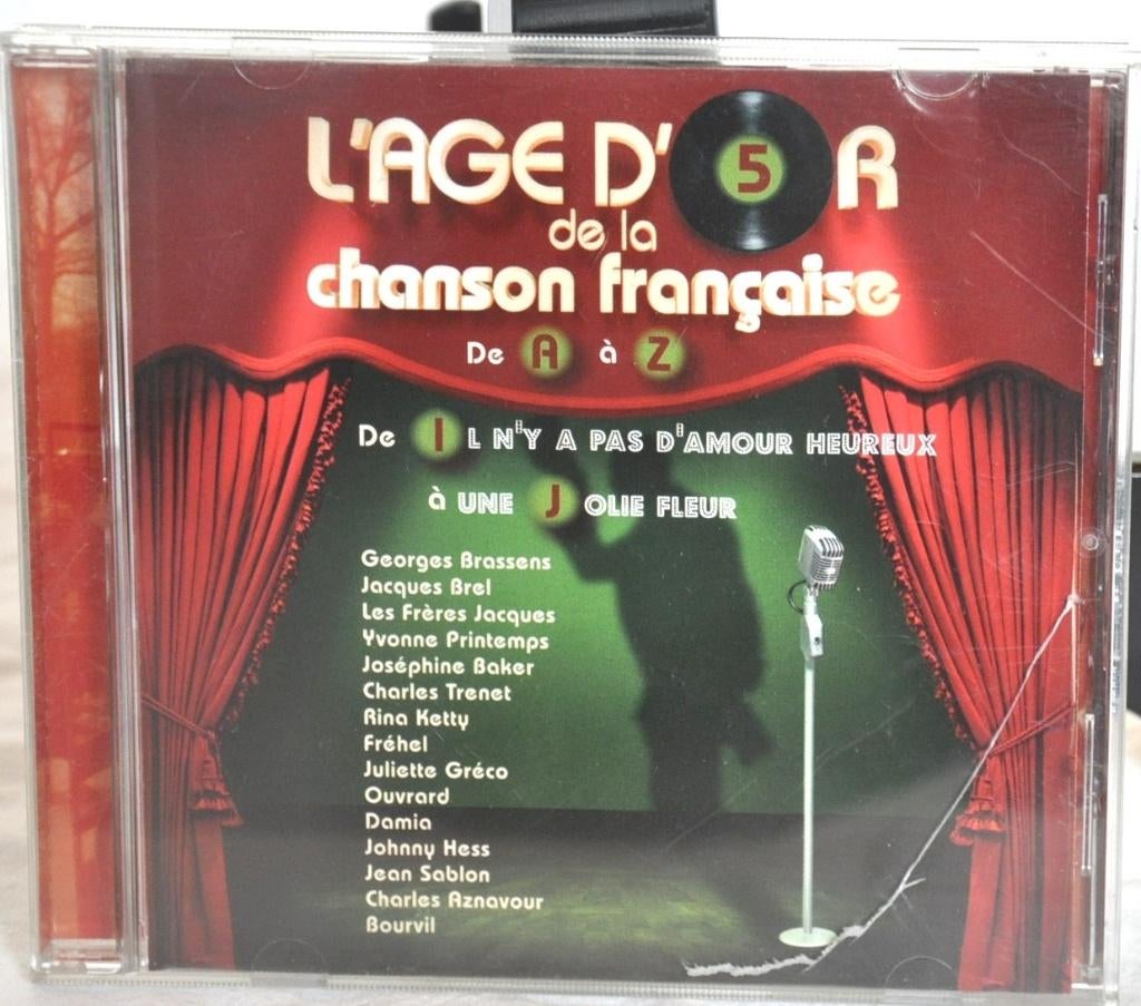 cd age d'or chanson française vol 5 (x2117), Ophalen of Verzenden, Gebruikt