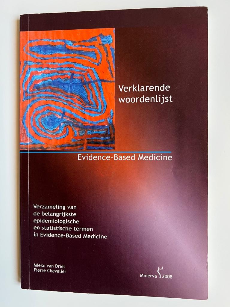 EBM verklarende woordenlijst, Boeken, Verzenden, Zo goed als nieuw, Hoger Onderwijs, Minerva vzw