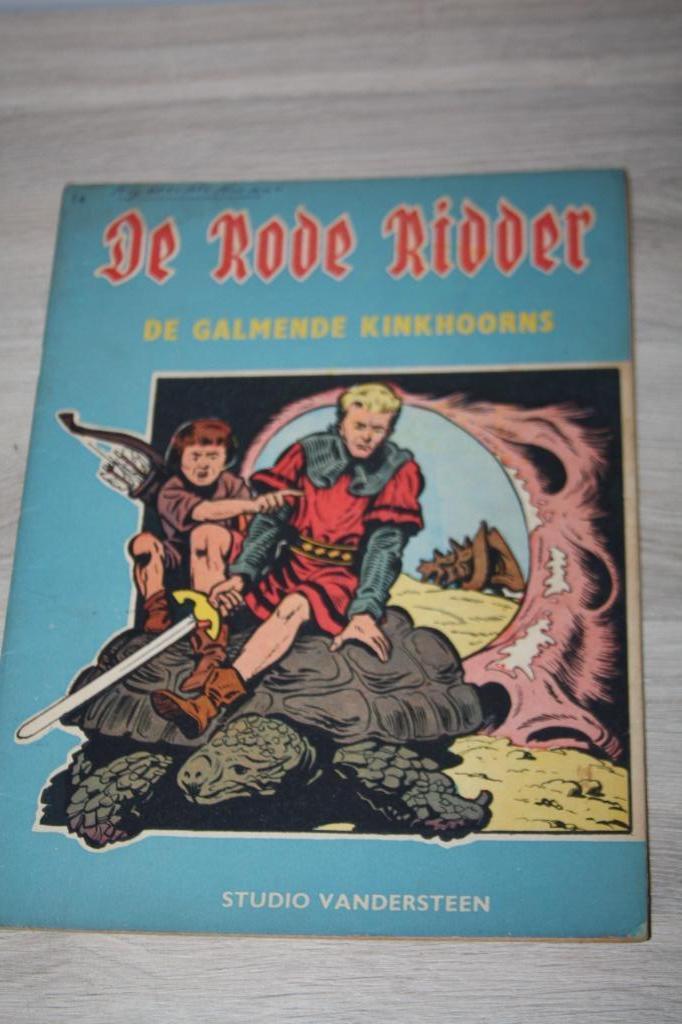 1e druk nr 14 , De Rode Ridder ( Willy Vandersteen ) 1963, Enlèvement ou Envoi, Willy Vandersteen, Une BD, Utilisé