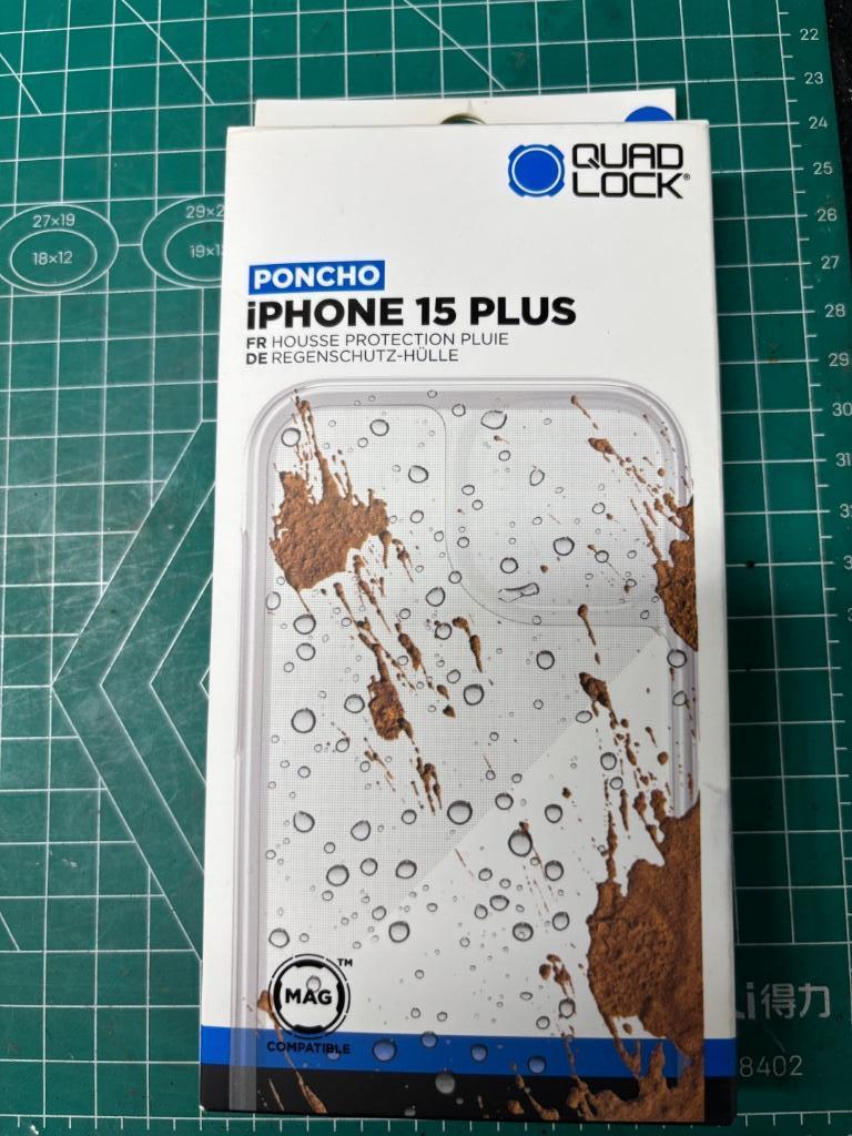 Quad lock - Waterdicht case iphone 15 Plus, Enlèvement, Neuf, Façade ou Cover