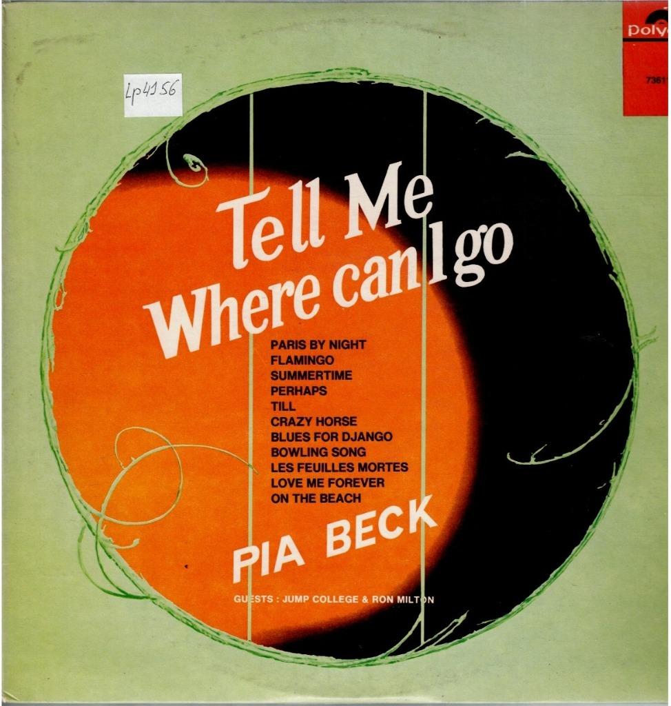 Vinyl, LP   -   Pia Beck , Guests: The Jump College Orchestr, Ophalen of Verzenden, Overige formaten