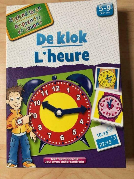 Klok leren, Kinderen en Baby's, Speelgoed | Educatief en Creatief, Ophalen of Verzenden, Nieuw