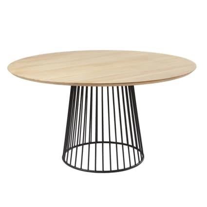 Table à manger ronde 6 personnes Maisons du Monde, Enlèvement, Rond, Métal
