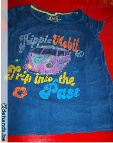 [1705] t-shirt broadway M/38 gekocht in de ZEB, Maat 38/40 (M), Korte mouw, Gedragen, Verzenden
