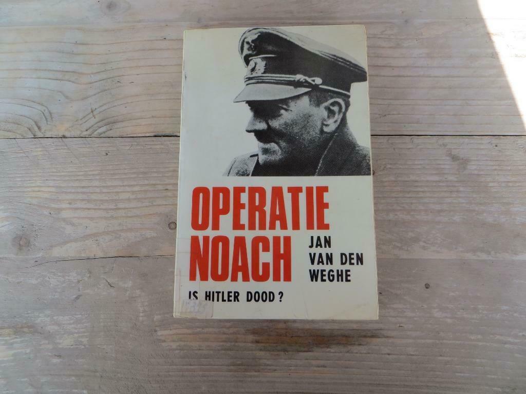 IS HITLER DOOD OPERATIE NOACH door Jan Van Den Weghe in 1979, Niet van toepassing, Ophalen of Verzenden, Zo goed als nieuw, Overige onderwerpen